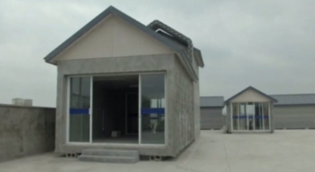 3D printed house